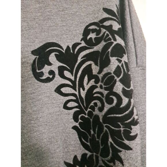 Ideology Zip Up Long Sleeve Embroidered Hooded Jacket - Picture 4 of 11